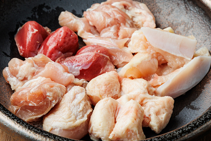 鶏焼盛り合わせ