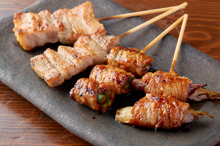 豚巻き盛り合わせ