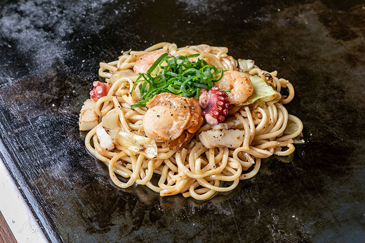 海鮮塩焼きそば