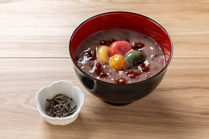 白玉ぜんざい